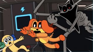 МУЛЬТИК ДЛЯ ДЕТЕЙ ПОППИ ПЛЕЙТАЙМ (Poppy Playtime). КТО ЭТО???  Киси Миси, Хаги Ваги, Поппи Плейтайм.