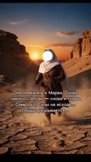 Аллах не оставит тебя#хаджар #замзам #ислам #аллах #иман #вера #историяислама #напоминание → 👤 #Пу