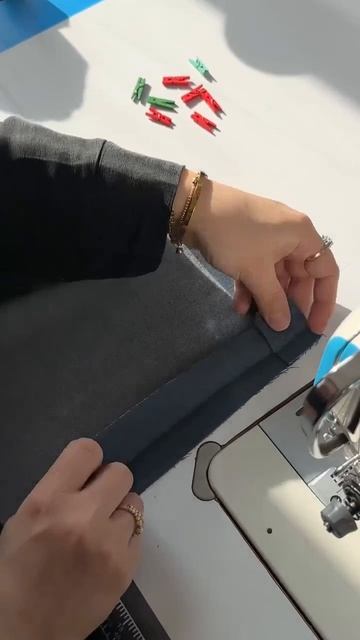 Быстрая и аккуратная обработка низа изделия 👏