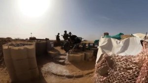 Боевая работа Африканского Корпуса ВС РФ во время отражения нападения террористов в Мали