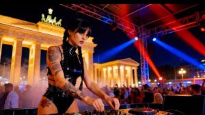 Berlin After Dark _ Harder Deep House Session at Brandenburg Gate