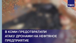 В Коми предотвратили атаку дронами на нефтяное предприятие