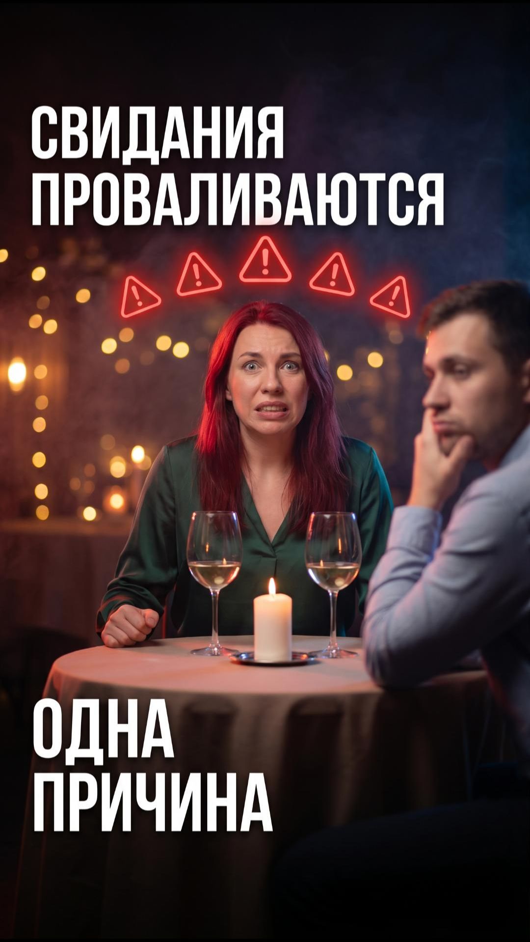 😶 Почему свидания проваливаются — 5 ситуаций и 5 решений из импровизации