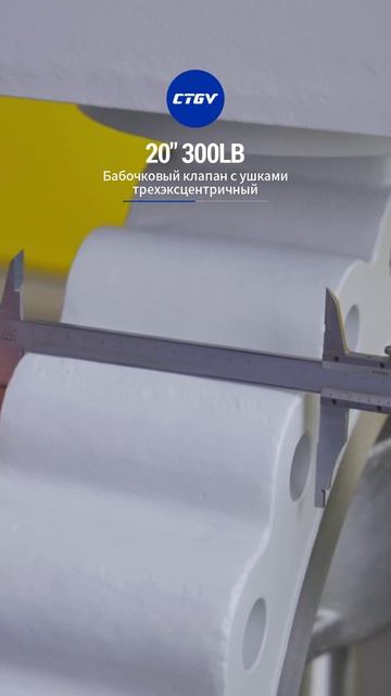 20''300LB Поворотный дисковый клапан с ушками и тройной эксцентриситетом-CTGV-2