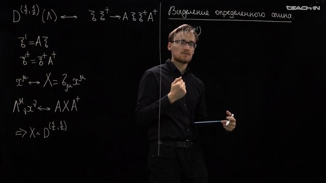 Манухов С.И. - Теория групп в физике частиц - 15. Неприводимые представления группы Лоренца