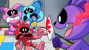 УЛЫБАЮЩИЕСЯ ТВАРИ - ГЛУБОКИЙ СОН!   Poppy Playtime 3 - Анимации на русском