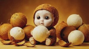 Милые или жуткие? Искусственный интеллект фруктовые детеныши, звуки укусов и хруста эффект