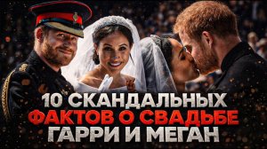 Alex СМОТРИТ: 10 СКАНДАЛЬНЫХ ФАКТОВ О СВАДЬБЕ ПРИНЦА ГАРРИ И МЕГАН МАРКЛ