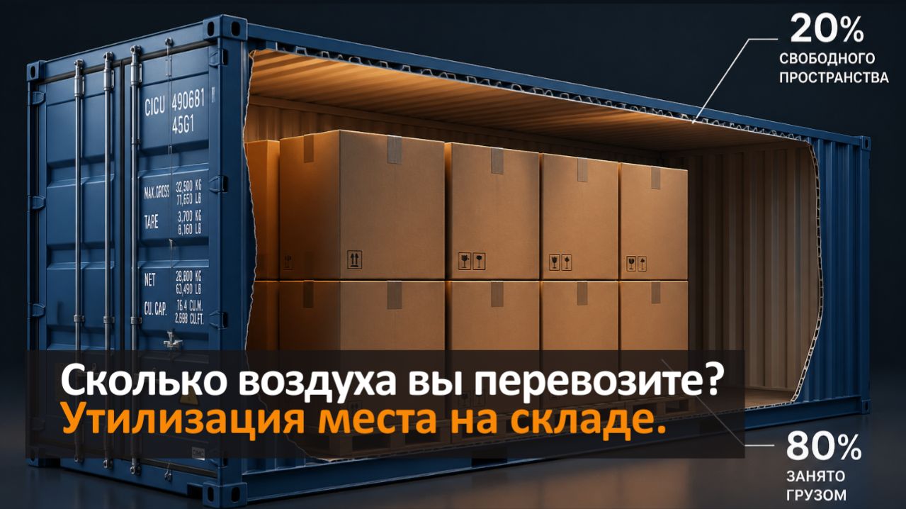 Утилизация места на складе: как одна коробка экономит миллионы