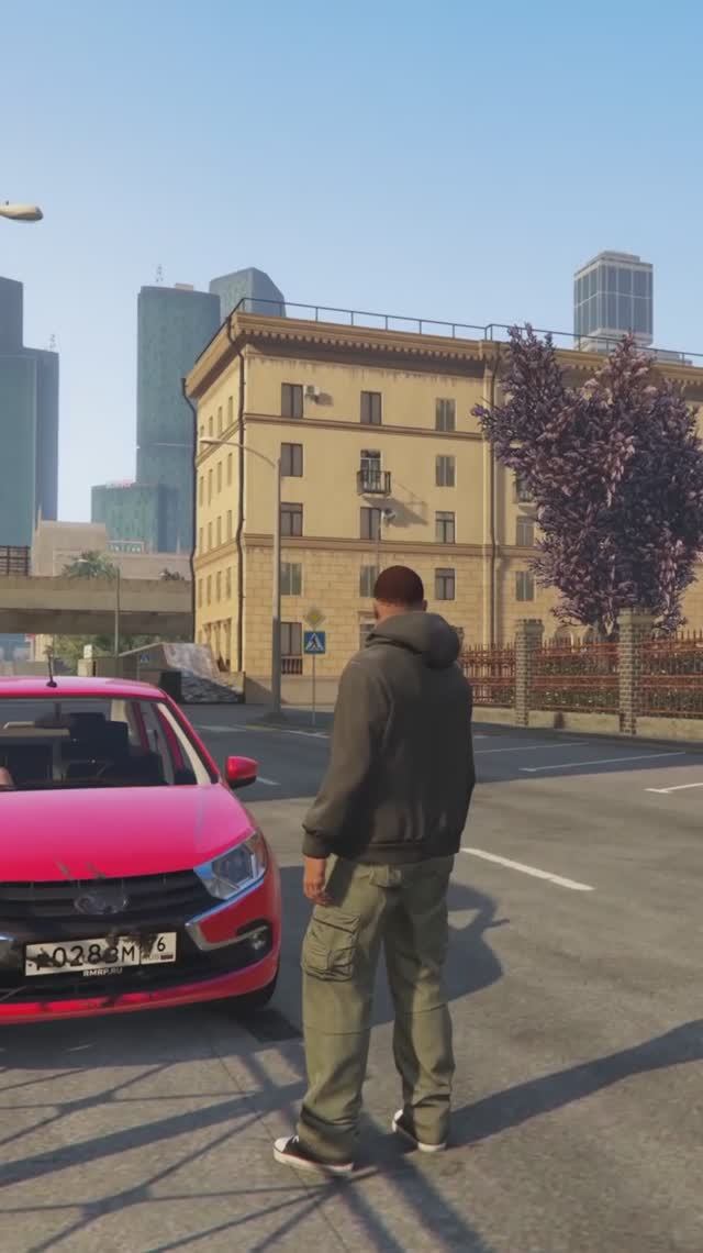 Попал в ДТП в GTA5 на сервере RMRP