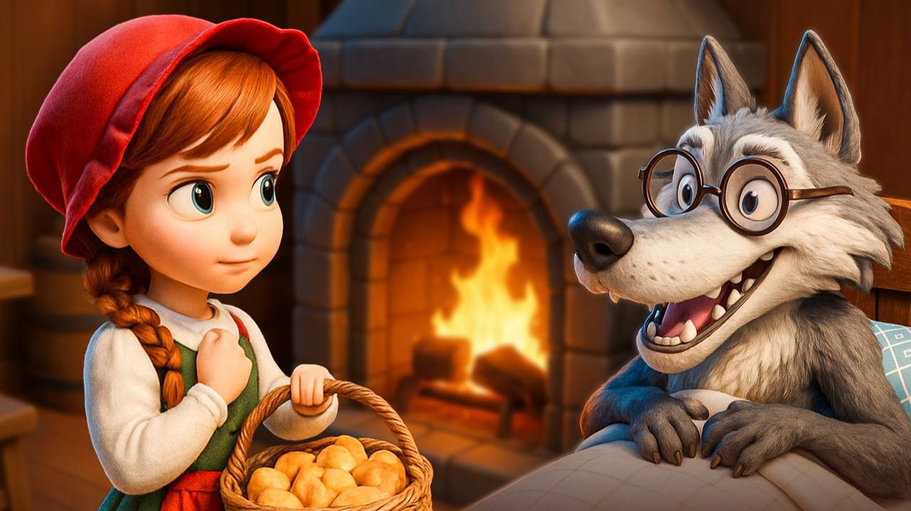 Красная Шапочка и Серый Волк новая сказка