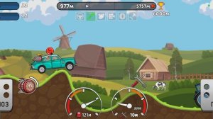 Тестируем машинку Победу в игре Hill dash racing 🏎️😂🥳🙃🤭