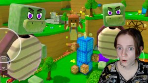 За мной гонится стая больших черепах в Super Bear Adventure