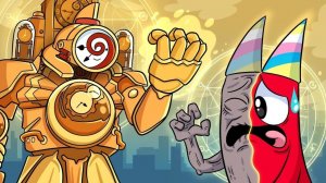 КЛОКМЕН - БИТВА СО ВРЕМЕНЕМ!   Garten of Ban Ban 4 - Анимации на русском