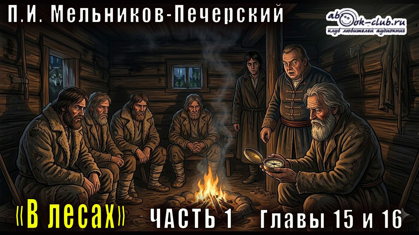 П. И. Мельников - Печерский - В лесах. Книга 1. Часть 4 (главы с 15 по 16) смотреть онлайн