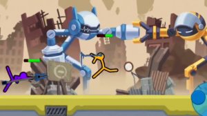 Supreme Duelist Stickman — забавная мобильная игра в жанре драки на палках. Supreme Duelist Stickman