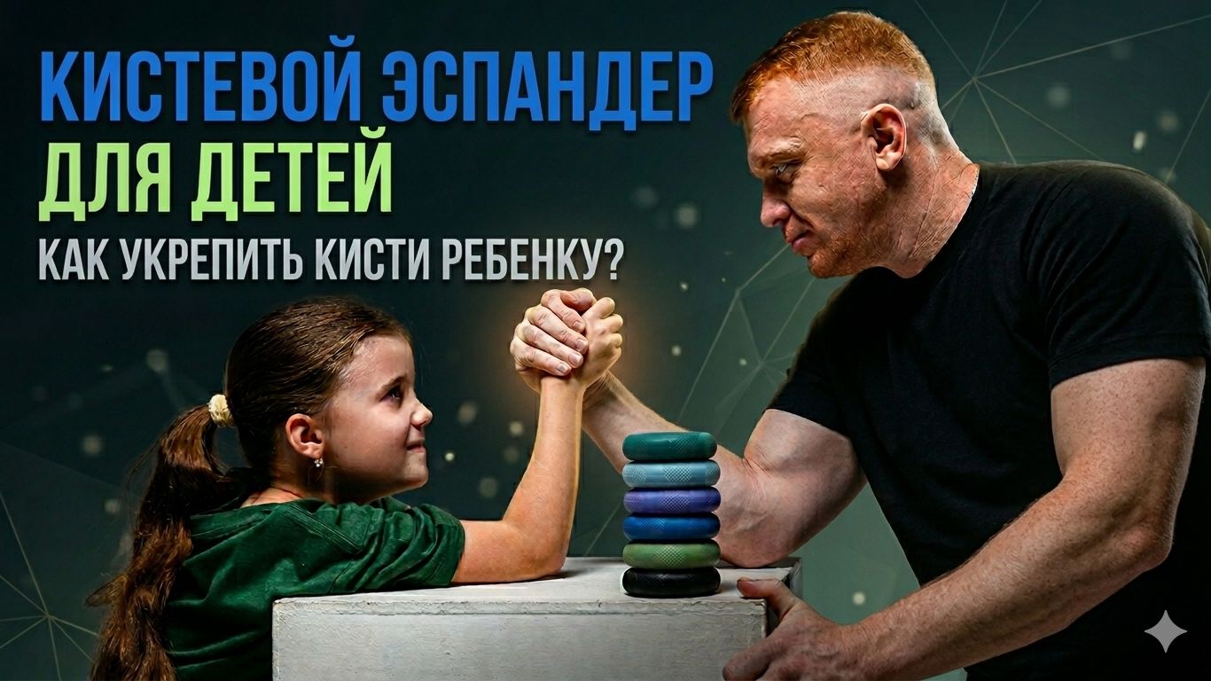 Кистевой эспандер: как правильно заниматься детям?