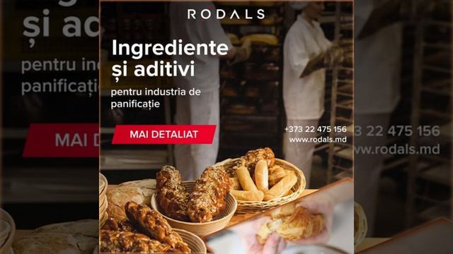 Căutați furnizori de ingrediente și aditivi naturali pentru producția de panificație_ #Rodals