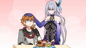 День с моим господином Анимация Genshin Impact