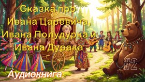 СКАЗКА ПРО ИВАНА ЦАРЕВИЧА, ИВАНА ПОЛУДУРКА И ИВАНА ДУРАКА.ЧАСТЬ 2