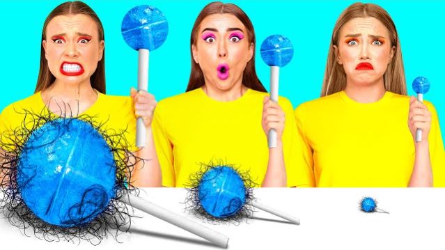 Большая, Средняя или Маленькая Тарелка Челлендж  Забавная Кулинарная Битва