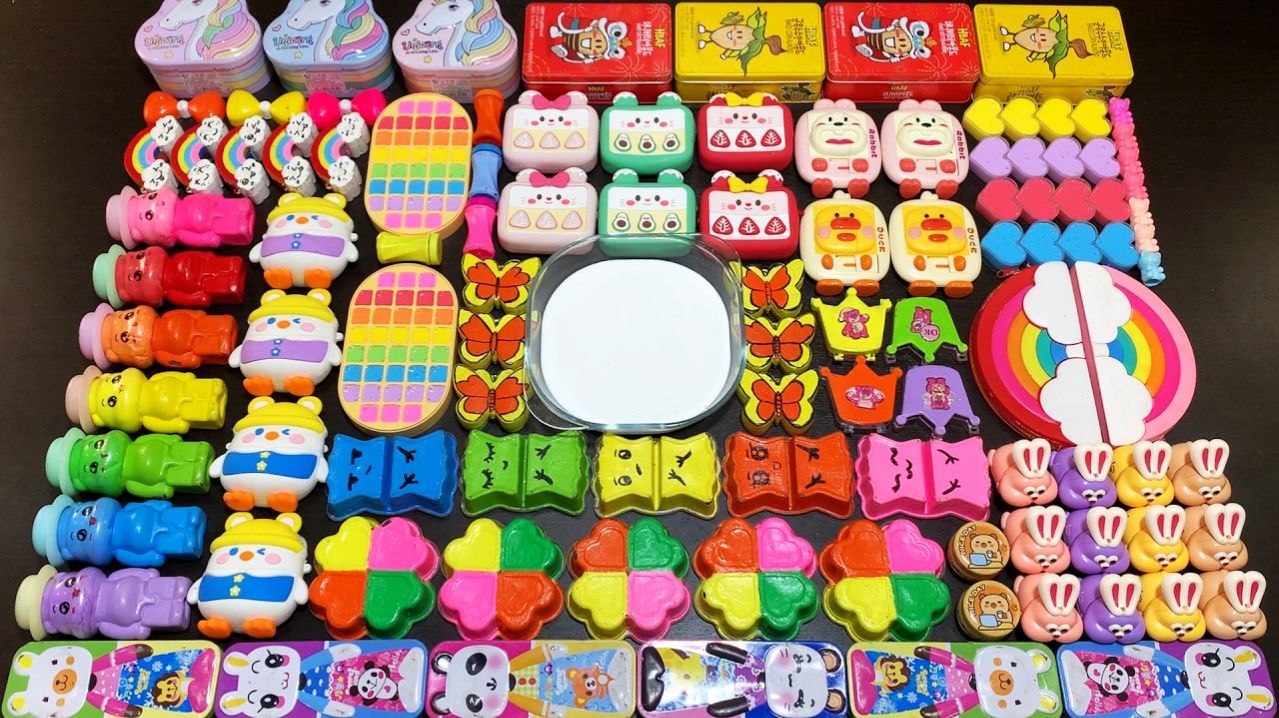 💖 Слайм АСМР 💖 Распаковка слаймов 💖 Микс крутых слаймов 💖 Slime ASMR