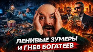 Ленивые зумеры и гнев богатеев