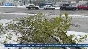 Не пройти, не проехать: опубликованы кадры последствий снегопада в Москве.