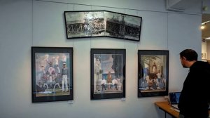 Торжественное открытие групповой отчётной выставки Отделения графики российской Академии художеств