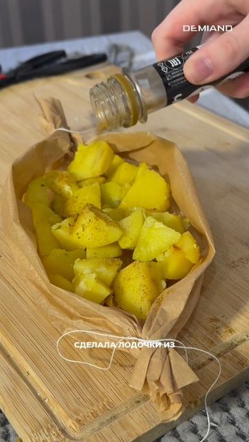 Картошечка с мясом и беконом