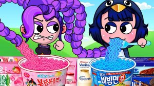 Пингвин Гугугага ПРОТИВ Лили Лавбрейдс  Poppy Playtime Глава 5 Мукбанг в магазине АСМР