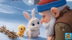 Роро и Додо дрожат на снегу