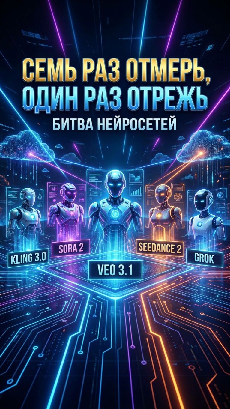 Битва нейросетей - Семь раз отмерь - один раз отрежь