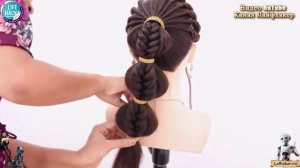 Превращаем обычный хвостик в произведение искусства! Укладка волос с узором от наших дизайнеров!✨