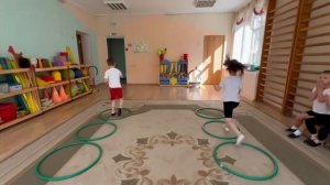 Физкультурное занятие в старшей группе 2026