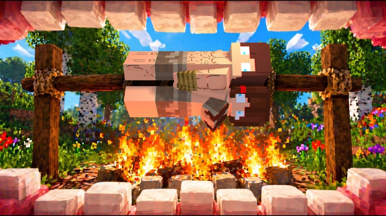 ДЖЕЙ ДЖЕЙ И СЕСТРА НА ОСТРОВЕ КАННИБАЛОВ! - Анимация для Майнкрафта