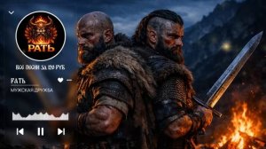 МУЖСКАЯ ДРУЖБА: Мощный рок-гимн про братство и верность | РАТЬ