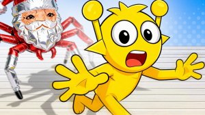 ЗА ТОБОЙ БЕГУТ ПОДАРКИ НА РОЖДЕСТВО!!!SPRUNKI & POPY PLAY TIME 5 АНИМАЦИЯ