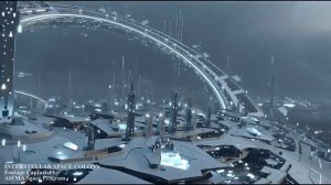 INTERSTELLAR SPACE COLONY - Footage Captured by AIFMA Space Program_720p