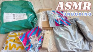 АСМР РАСПАКОВКА КУЧИ ПОСЫЛОК И ЗАКАЗОВ. AliExpress, OZON, WB. Без шёпота!