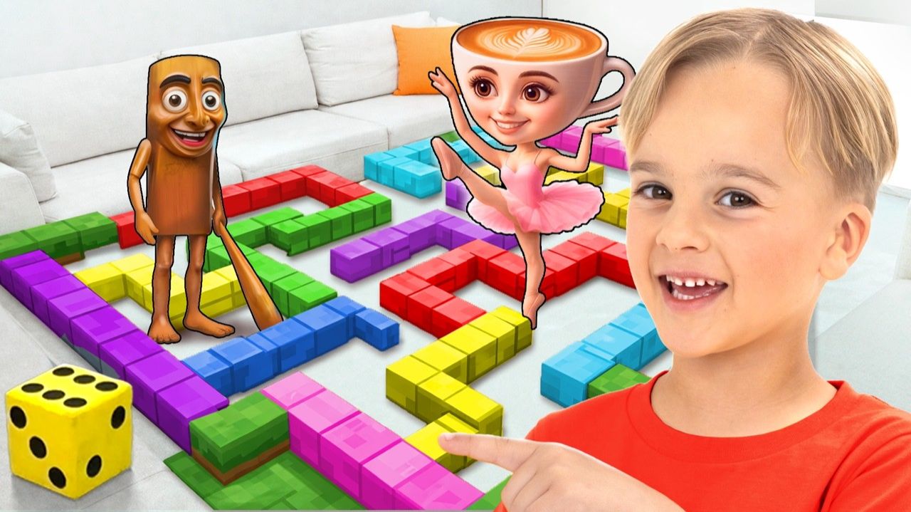 Уморительное приключение-побег с Майком, Алисой и Николь для детей