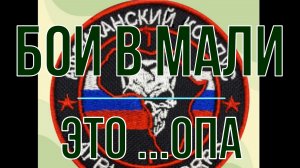 Бои в Мали. Это ...опа!