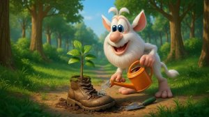 Буба Волшебное дерево Весёлые мультики для детей