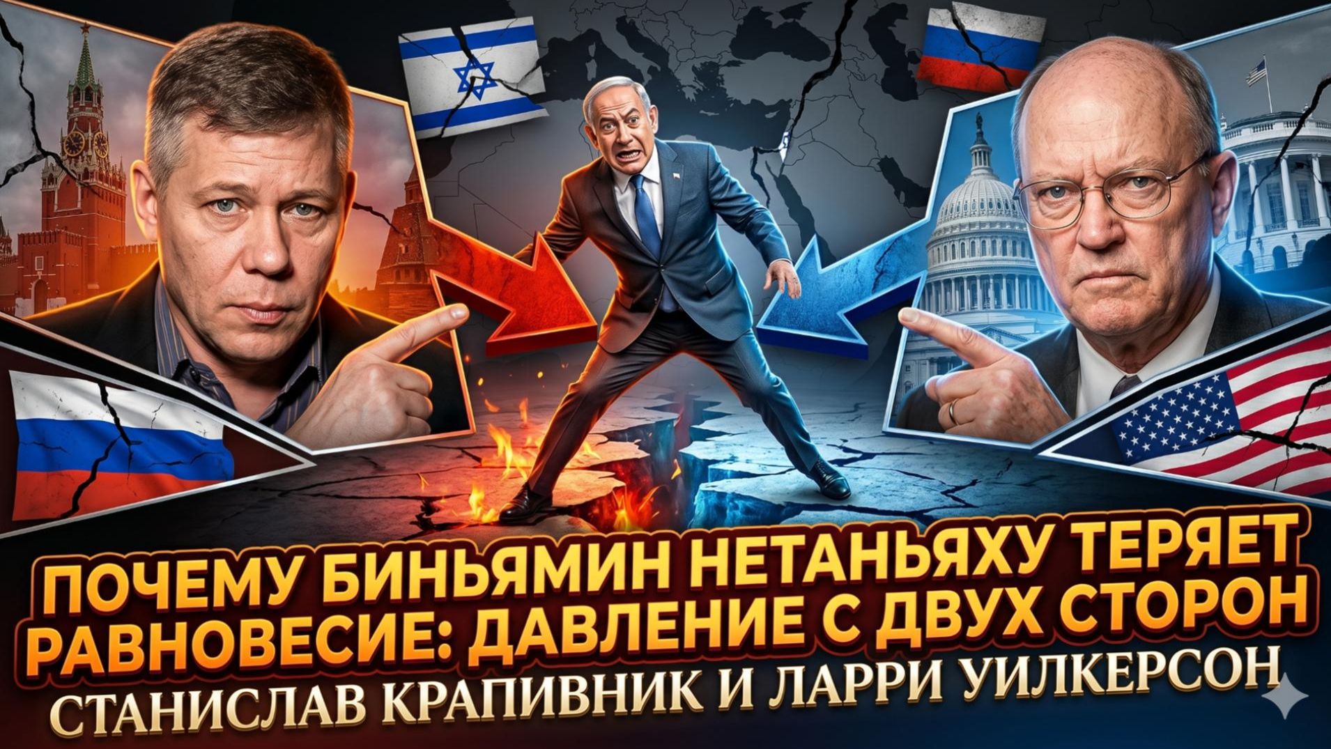 😱Крапивник и Уилкерсон | НЕТАНЬЯХУ НА ГРАНИ: Крах израильского премьера близок