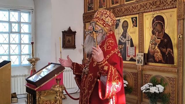 Проповедь митрополита Иоанна в Неделю Жен-Мироносиц в Мироносицком женском монастыре с.Ежово смотреть онлайн
