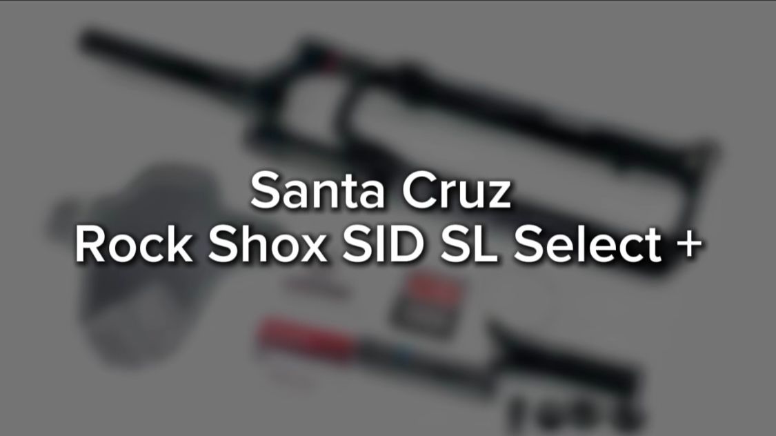 Обслуживание вилки Rock Shox Sid SL Select+