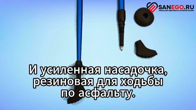 Обзор палок для скандинавской ходьбы Ergoforce E-0673