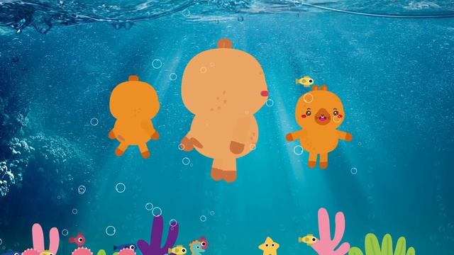 Dance Like a Capybara! 🐾  The Kiboomers - Kids Music Channel (720p)