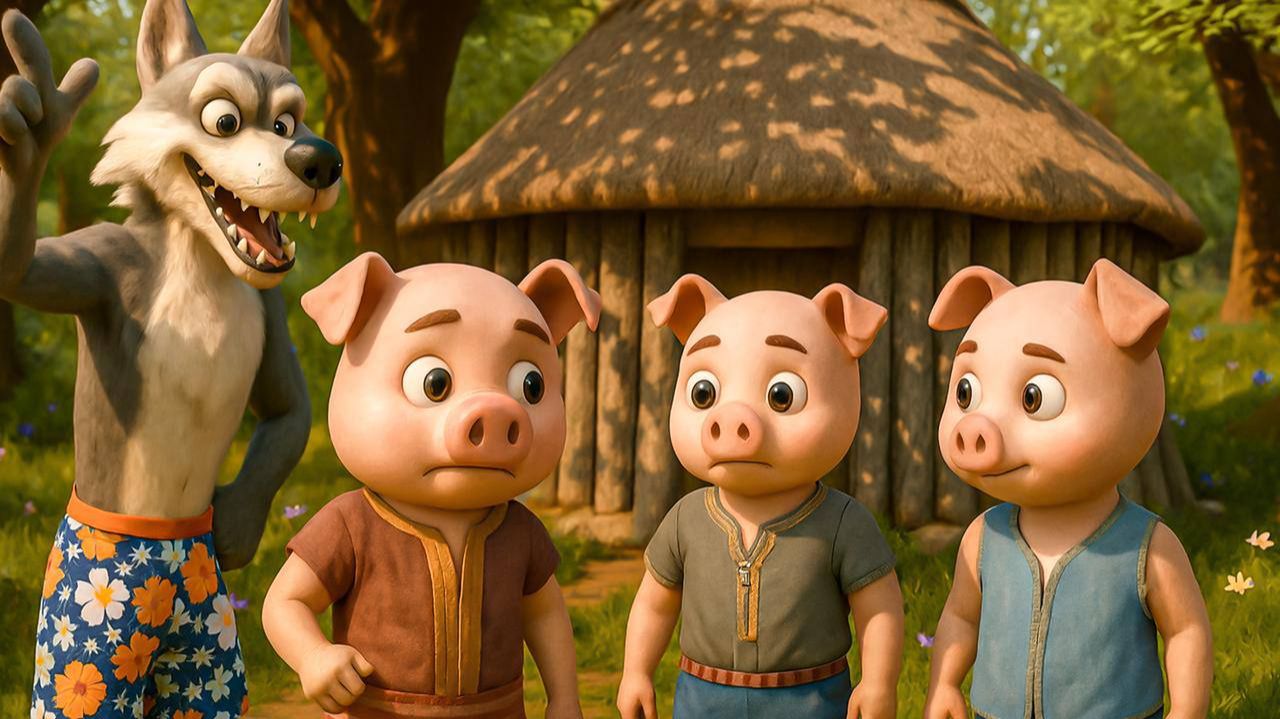 Три поросенка Народные сказки