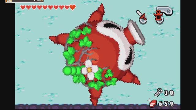 Ледяной Храм [The Legend of Zelda: The Minish Cap. Прохождение Часть 4]